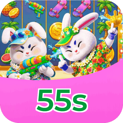 Catálogo slots 55s mostrando top jogos Gates Olympus Sweet Bonanza Fortune Tiger Big Bass volatilidade RTP